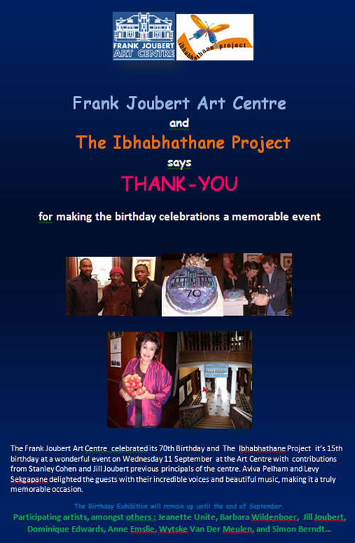 Frank Joubert event